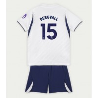 Tottenham Hotspur Lucas Bergvall #15 Hemmaställ Barn 2026-27 Korta ärmar (+ Korta byxor)